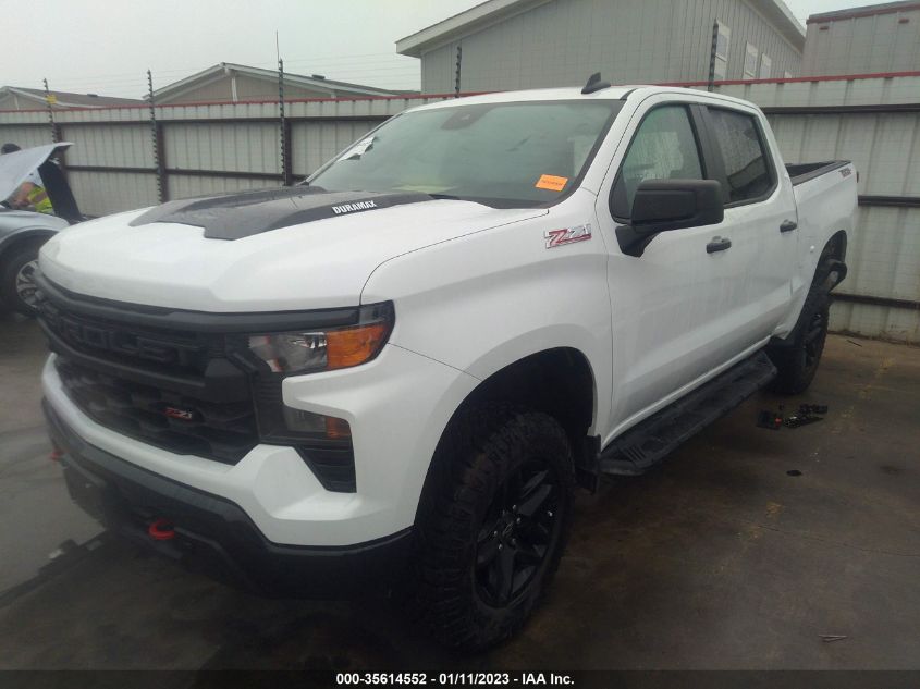 2022 CHEVROLET SILVERADO 1500 CUSTOM TRAIL BOSS VIN: 3GCUDCET4NG645652