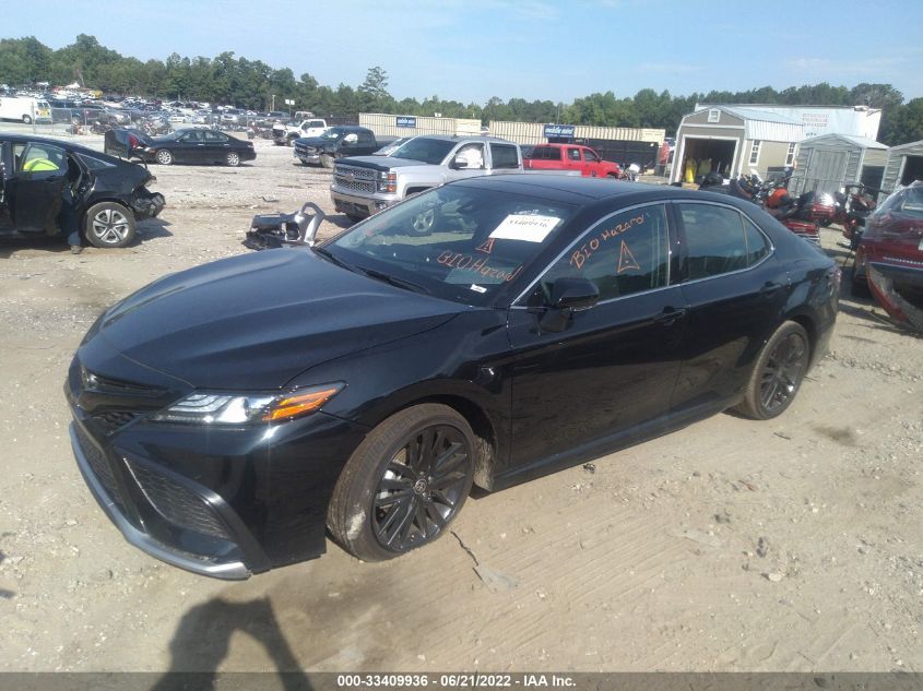 2022 TOYOTA CAMRY V6 VIN: 4T1KZ1AK5NU062171
