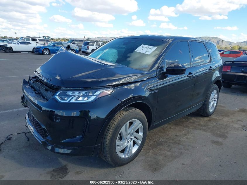 2022 LAND ROVER DISCOVERY SPORT S R-DYNAMIC VIN: SALCT2FX2NH910898