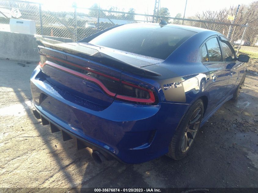 2021 DODGE CHARGER SCAT PACK VIN: 2C3CDXGJ2MH539945