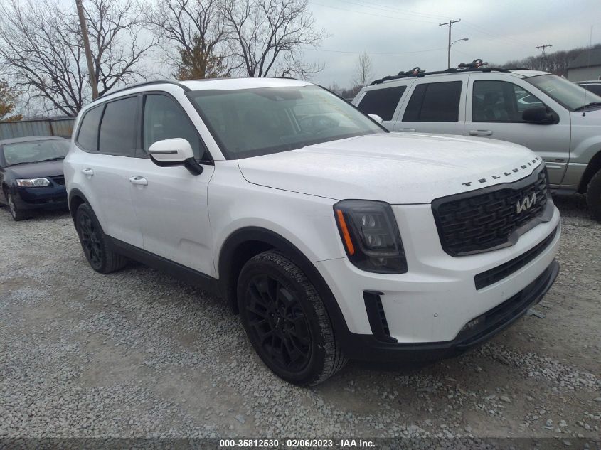 2022 KIA TELLURIDE SX VIN: 5XYP5DHC7NG280989