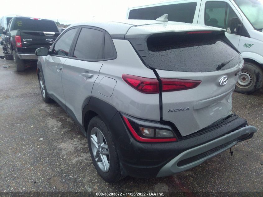 2022 HYUNDAI KONA SE VIN: KM8K22AB6NU880664