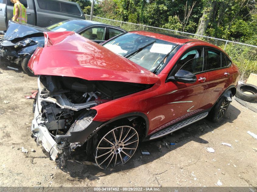 2021 MERCEDES-BENZ GLC GLC 300 VIN: W1N0J8EB4MF872280