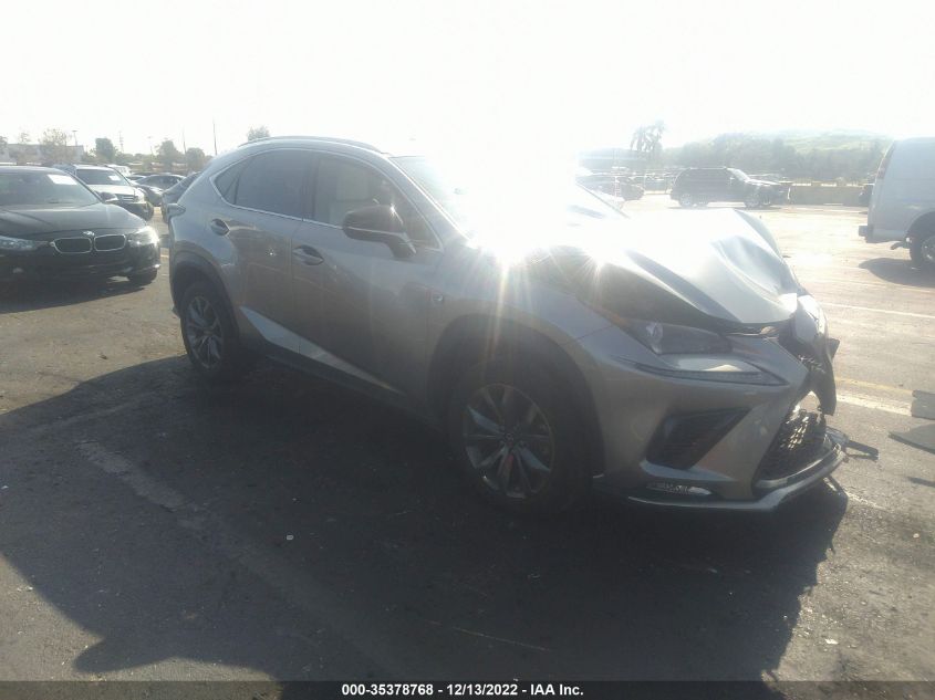 2021 LEXUS NX NX 300 F SPORT VIN: JTJSARBZ0M2179718