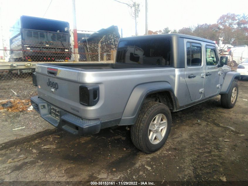 2020 JEEP GLADIATOR SPORT S VIN: 1C6HJTAG9LL160353