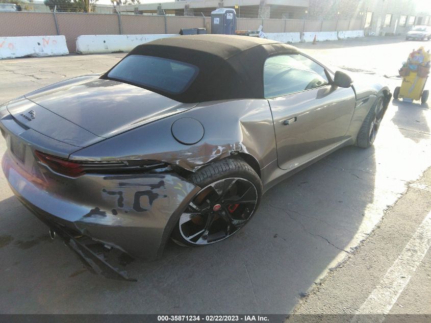 2022 JAGUAR F-TYPE P450 VIN: SAJDD5EE7NCK77663