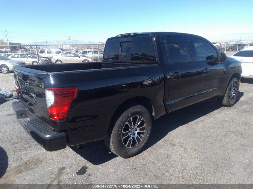 2021 NISSAN TITAN SV VIN: 1N6AA1EF7MN508735