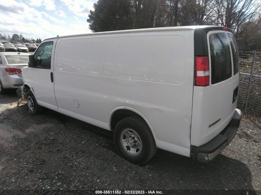2021 CHEVROLET EXPRESS CARGO VAN VIN: 1GCWGAFP3M1302091