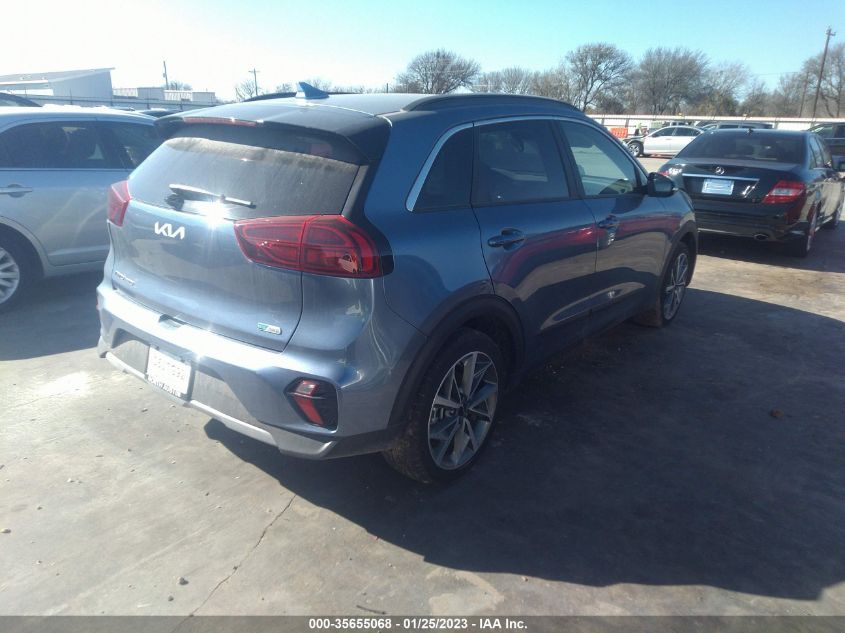 2022 KIA NIRO TOURING SE VIN: KNDCC3LC1N5547283