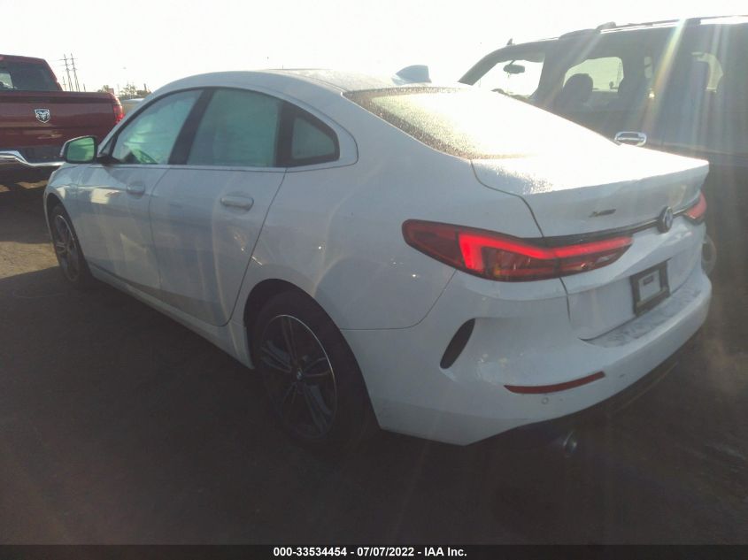 2021 BMW 2 SERIES 228I XDRIVE VIN: WBA73AK05M7G37598