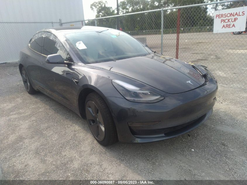 2023 TESLA MODEL 3 VIN: 5YJ3E1EA2PF421901