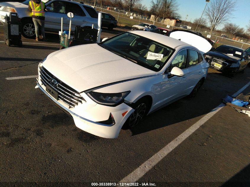 2021 HYUNDAI SONATA HYBRID BLUE VIN: KMHL24JJ1MA020114
