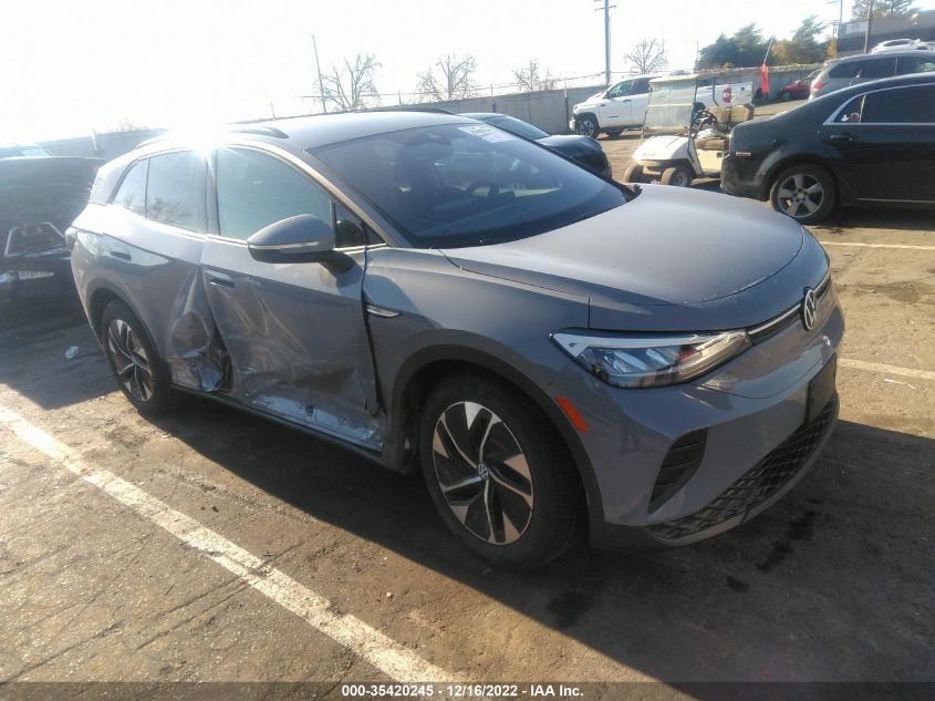 2022 VOLKSWAGEN ID.4 PRO VIN: WVGJNPE22NP039935