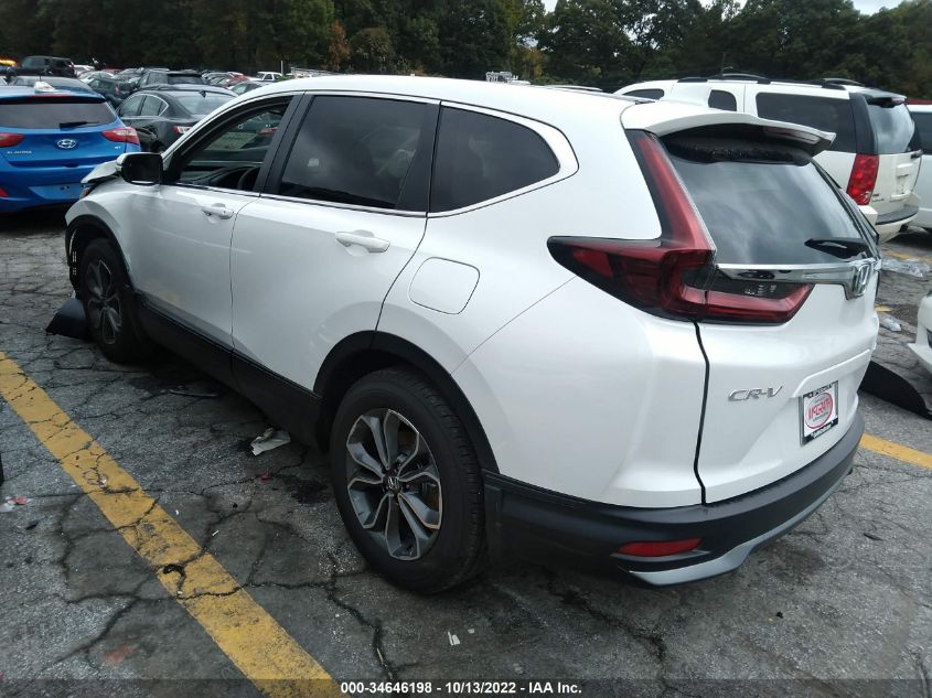 2022 HONDA CR-V EX VIN: 7FARW2H53NE042287