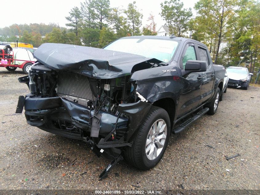 2022 CHEVROLET SILVERADO 1500 LTD CUSTOM VIN: 1GCPYBEK7NZ104064