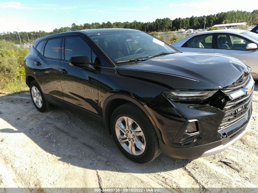 2021 CHEVROLET BLAZER LT VIN: 3GNKBBRA2MS542233