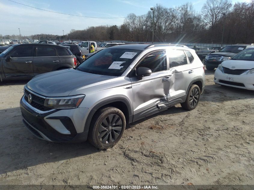 2022 VOLKSWAGEN TAOS S VIN: 3VVDX7B28NM013640