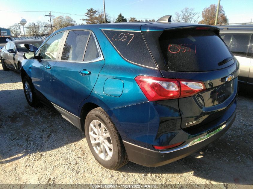 2021 CHEVROLET EQUINOX LT VIN: 3GNAXKEV5ML390741