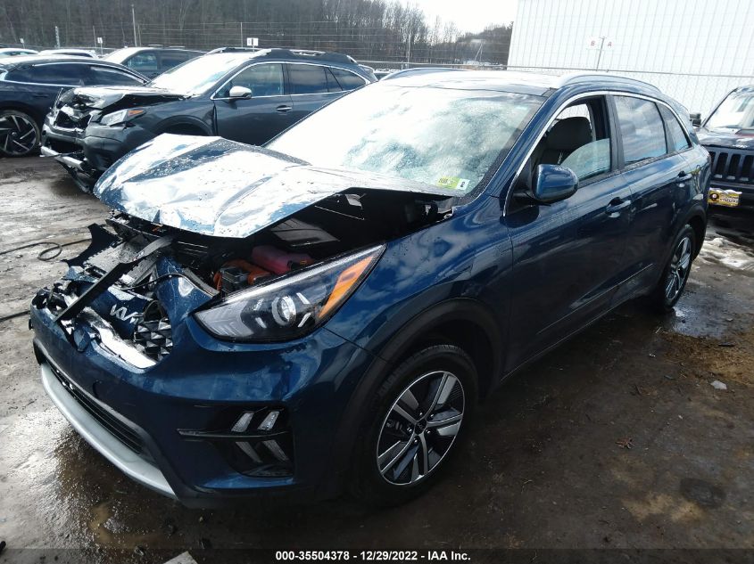 2022 KIA NIRO LXS SE VIN: KNDCB3LC1N5527828