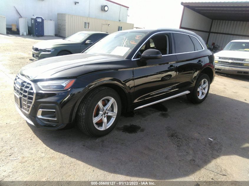 2021 AUDI Q5 PREMIUM VIN: WA1AAAFY9M2006999