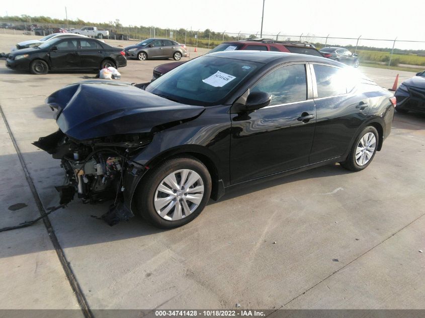 2021 NISSAN SENTRA S VIN: 3N1AB8BV3MY303665