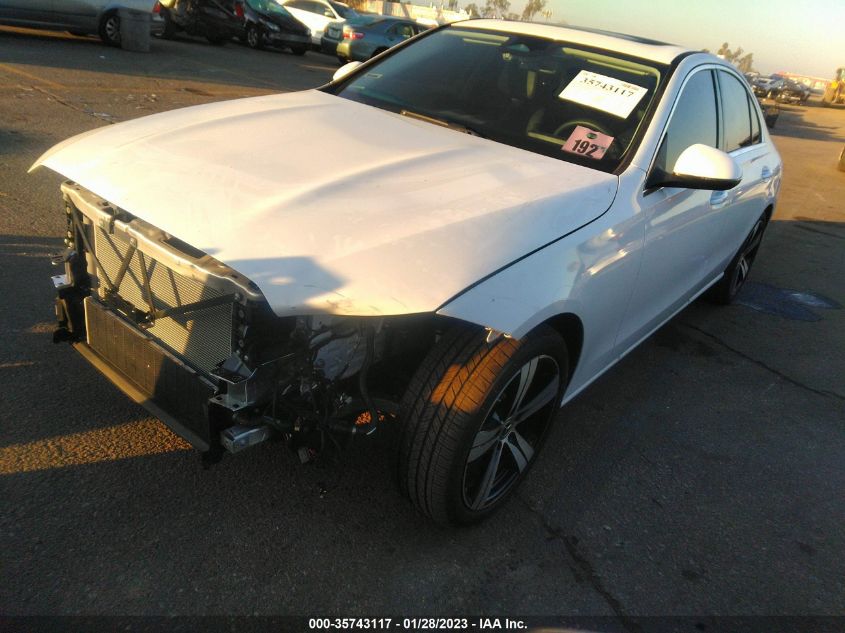 2022 MERCEDES-BENZ C-CLASS C 300 VIN: W1KAF4GB5NR051925