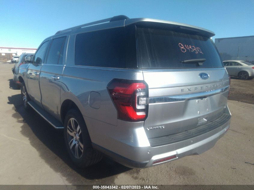 2022 FORD EXPEDITION MAX LIMITED VIN: 1FMJK2AT4NEA38484