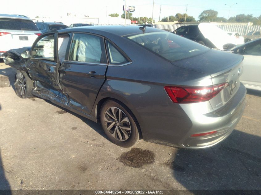 2022 VOLKSWAGEN JETTA S VIN: 3VWCM7BU0NM003900