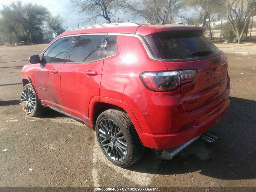 2022 JEEP COMPASS LIMITED/HIGH ALTITUDE VIN: 3C4NJDCB0NT143967