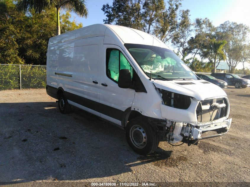 2022 FORD TRANSIT CARGO VAN VIN: 1FTBR3X85NKA50531