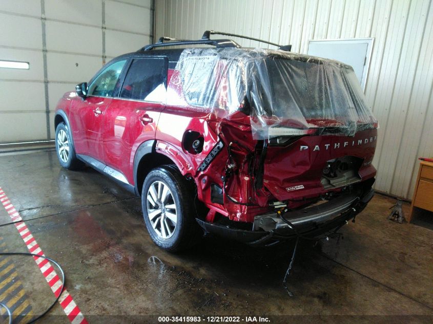 2022 NISSAN PATHFINDER SL VIN: 5N1DR3CC2NC206808