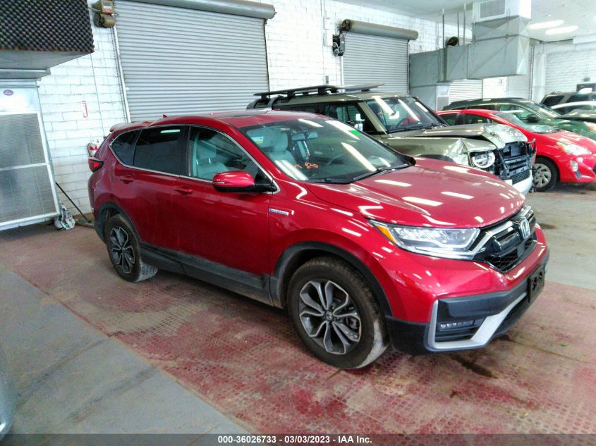 2022 HONDA CR-V HYBRID EX-L VIN: 5J6RT6H85NL029702