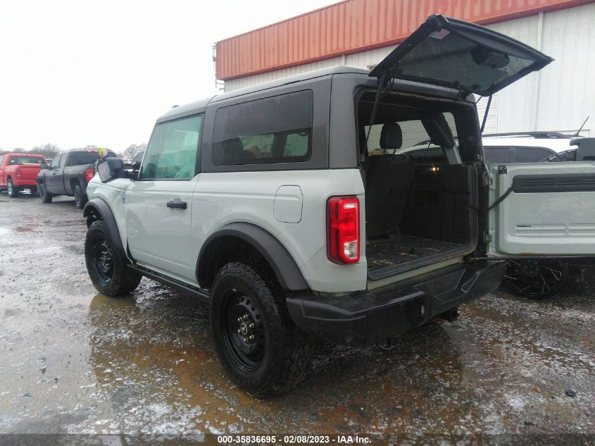 2022 FORD BRONCO BLACK DIAMOND VIN: 1FMDE5AH9NLA75480