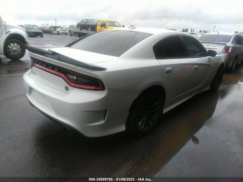 2021 DODGE CHARGER SCAT PACK VIN: 2C3CDXGJXMH518728