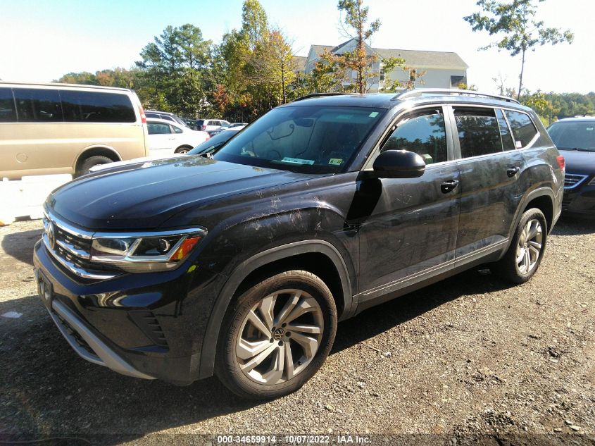2021 VOLKSWAGEN ATLAS 3.6L V6 SE W/TECHNOLOGY VIN: 1V2KR2CA8MC590059