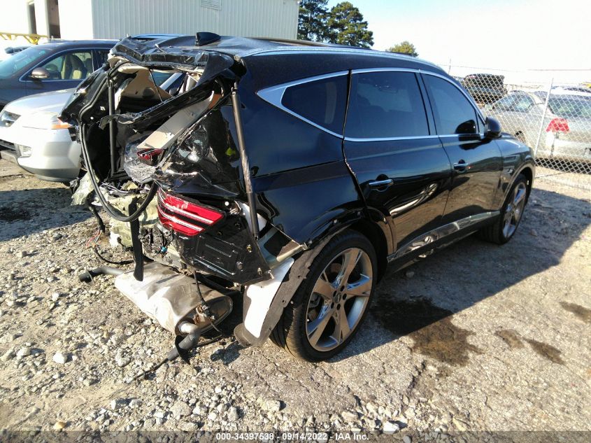 2022 GENESIS GV80 VIN: KMUHBDSB2NU095953