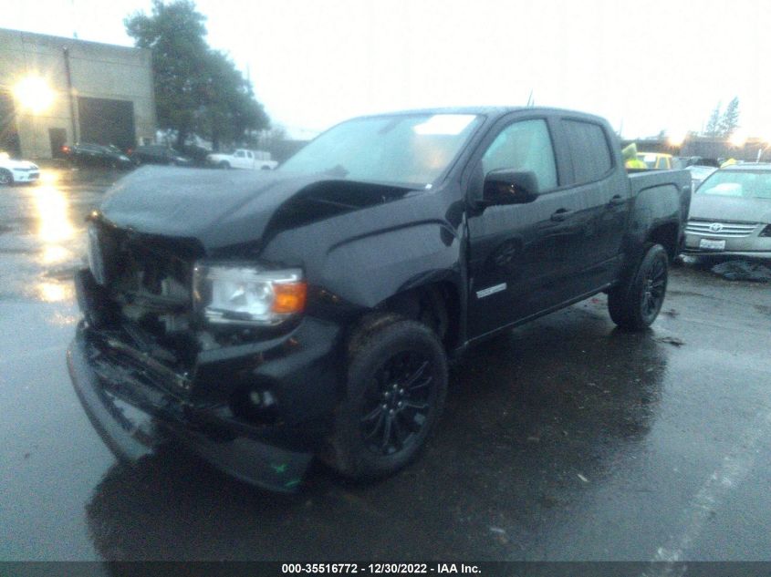 2022 GMC CANYON 4WD ELEVATION VIN: 1GTG6CEN1N1265160