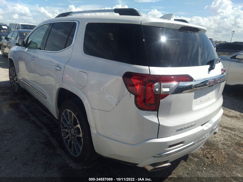 2022 GMC ACADIA DENALI VIN: 1GKKNPLS0NZ107332