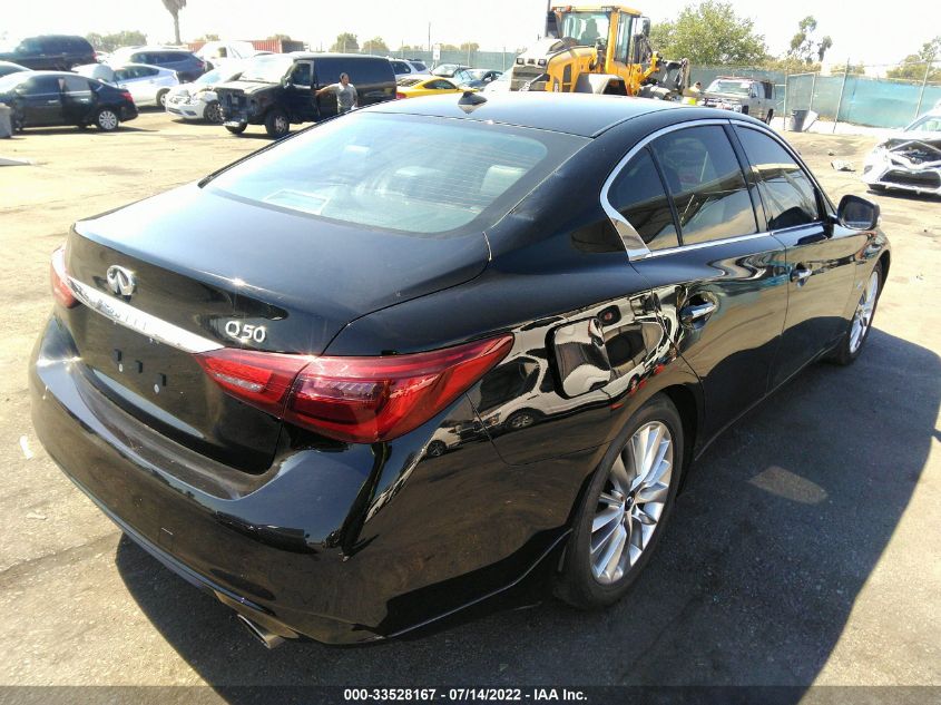 2020 INFINITI Q50 3.0T LUXE VIN: JN1EV7AP1LM208352