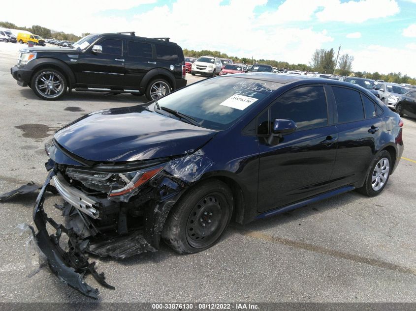 2021 TOYOTA COROLLA LE VIN: JTDEPMAE8MJ171193