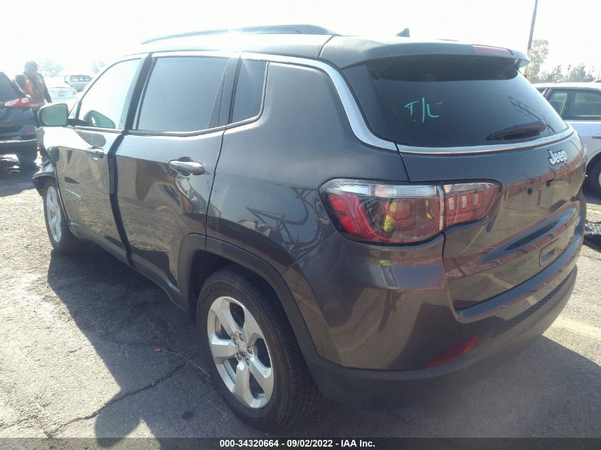 2021 JEEP COMPASS LATITUDE VIN: 3C4NJCBBXMT505927