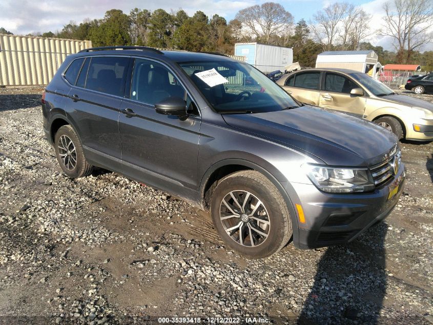 2021 VOLKSWAGEN TIGUAN SE/SE R-LINE BLACK/SEL VIN: 3VV3B7AX4MM079978