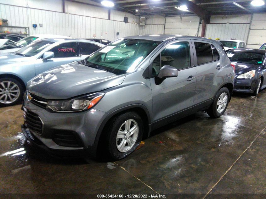 2020 CHEVROLET TRAX LS VIN: 3GNCJKSB8LL183022