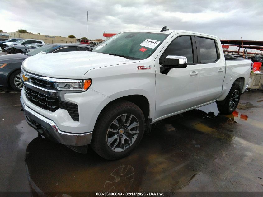 2022 CHEVROLET SILVERADO 1500 LT VIN: 1GCUDDED4NZ581742