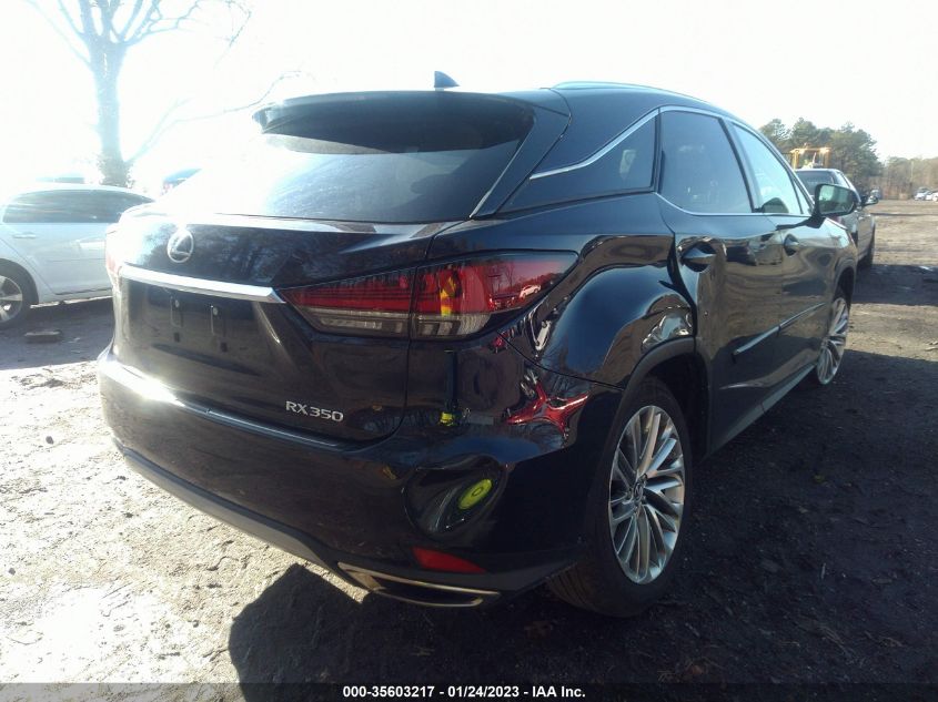 2021 LEXUS RX RX 350 VIN: 2T2JZMDA7MC296632