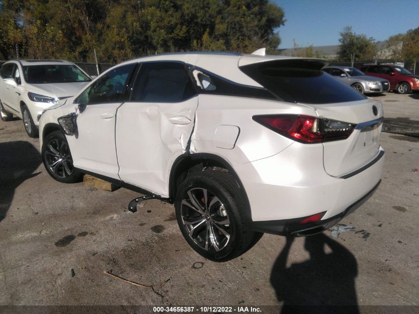 2022 LEXUS RX RX 350 VIN: 2T2HZMAA2NC255037