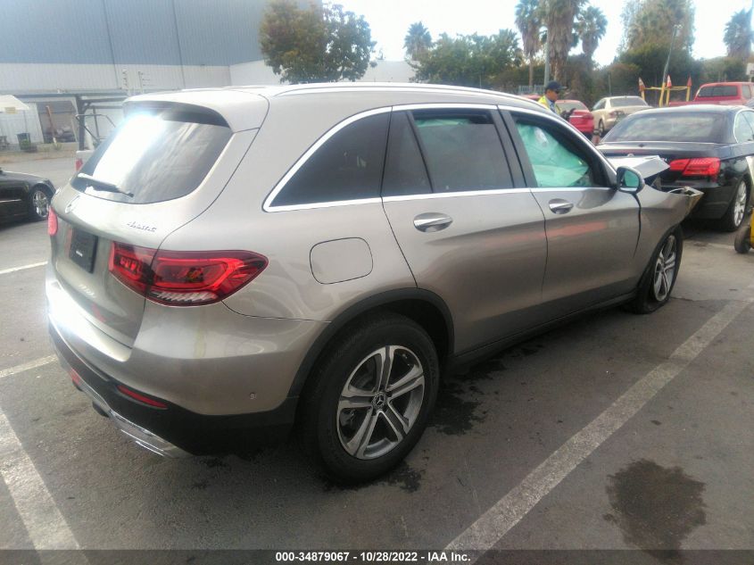 2021 MERCEDES-BENZ GLC VIN: W1N0G8EB6MF991575