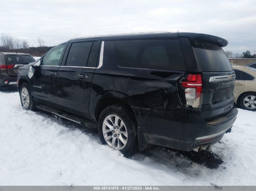 2021 CHEVROLET SUBURBAN PREMIER VIN: 1GNSKFKD7MR228186