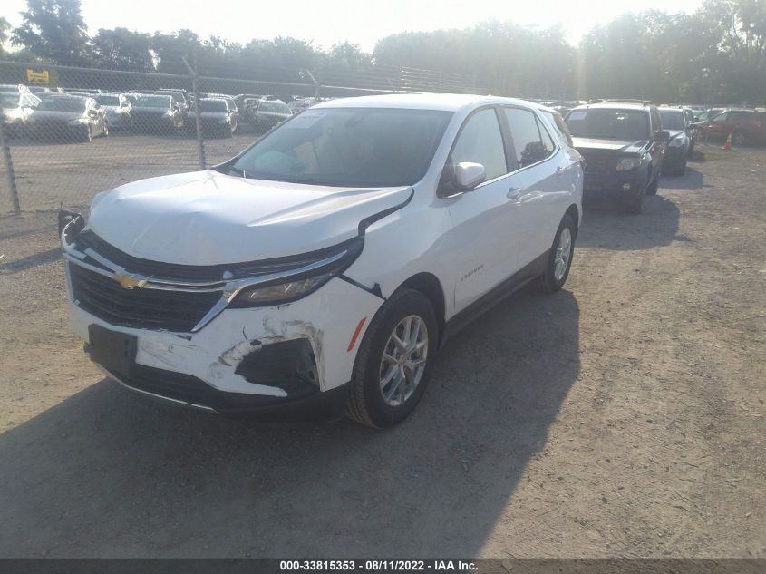2022 CHEVROLET EQUINOX LT VIN: 2GNAXTEV8N6112895
