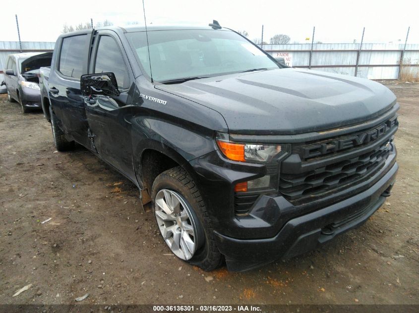 2022 CHEVROLET SILVERADO 1500 CUSTOM VIN: 1GCPDBEK1NZ584095